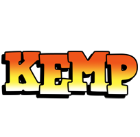 Kemp sunset logo