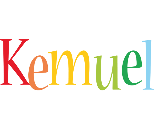 Kemuel birthday logo