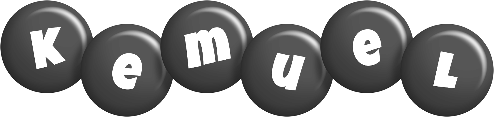 Kemuel candy-black logo