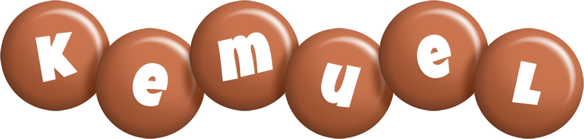 Kemuel candy-brown logo