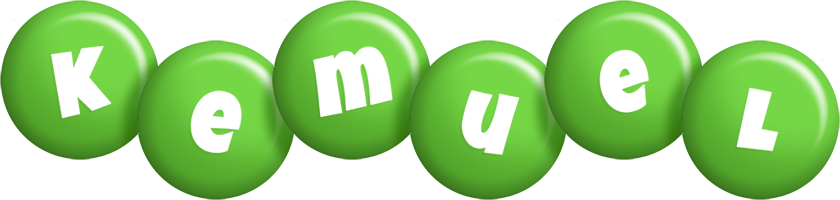 Kemuel candy-green logo