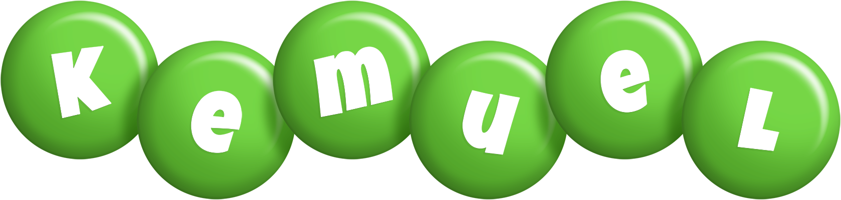 Kemuel candy-green logo