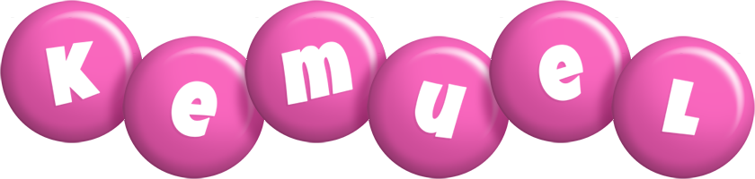 Kemuel candy-pink logo