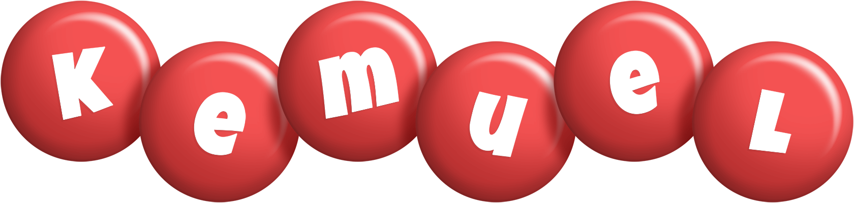 Kemuel candy-red logo