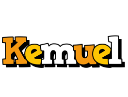 Kemuel cartoon logo