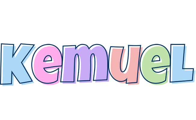 Kemuel pastel logo