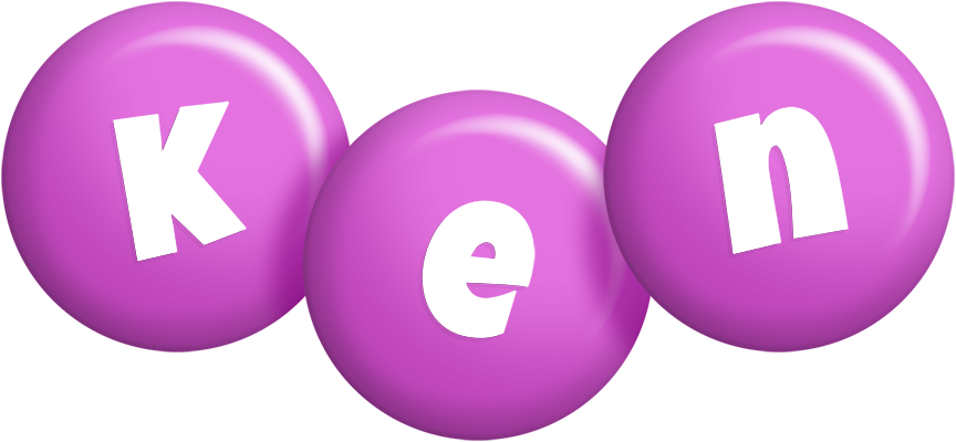 Ken candy-purple logo