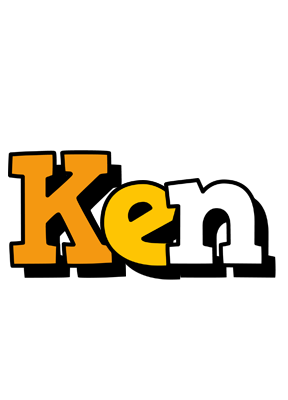 Ken cartoon logo