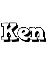 Ken snowing logo