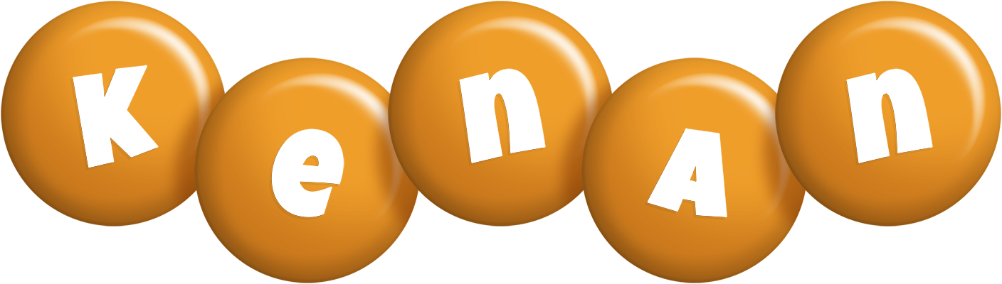 Kenan candy-orange logo