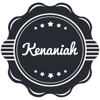 Kenaniah badge logo