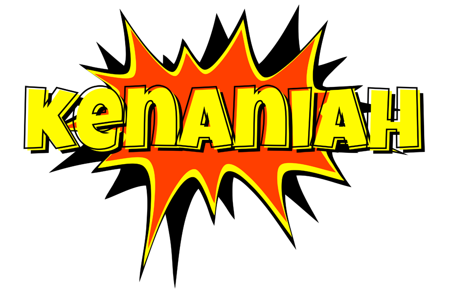 Kenaniah bazinga logo