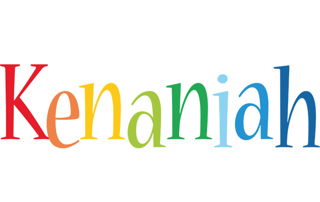 Kenaniah birthday logo