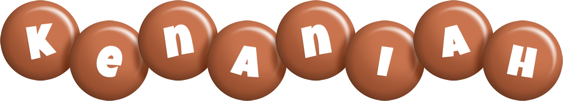 Kenaniah candy-brown logo