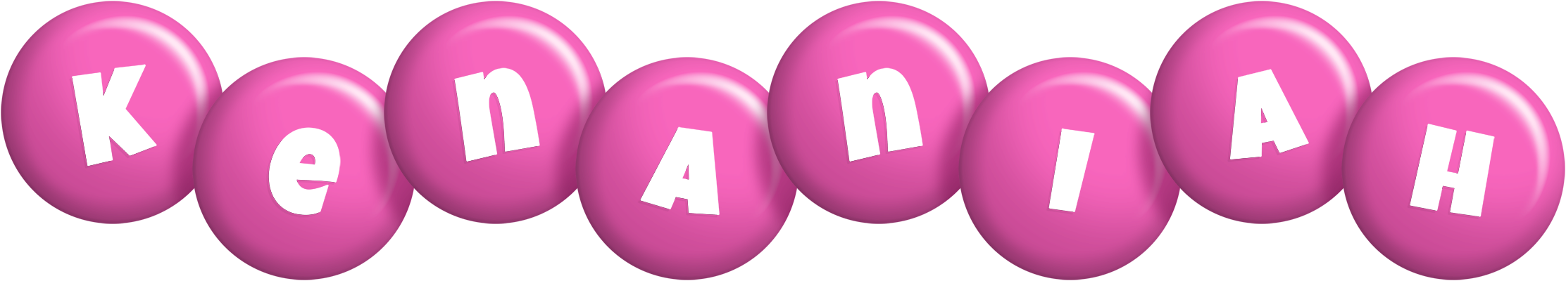 Kenaniah candy-pink logo
