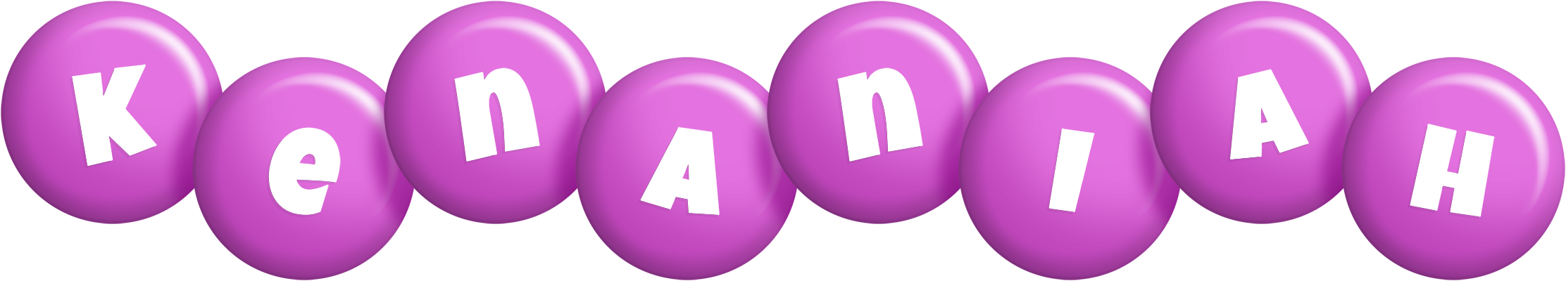Kenaniah candy-purple logo