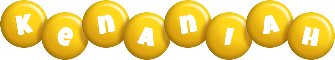 Kenaniah candy-yellow logo