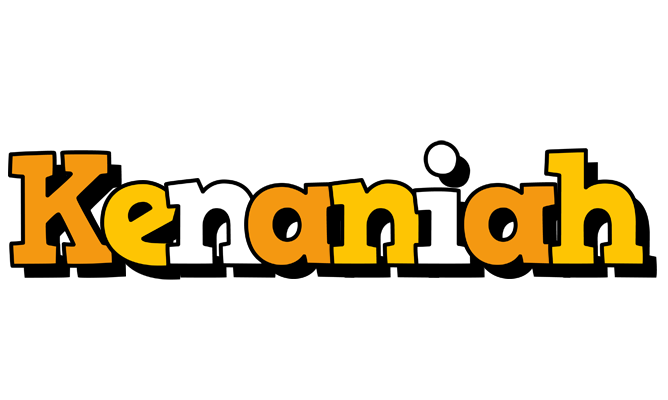 Kenaniah cartoon logo