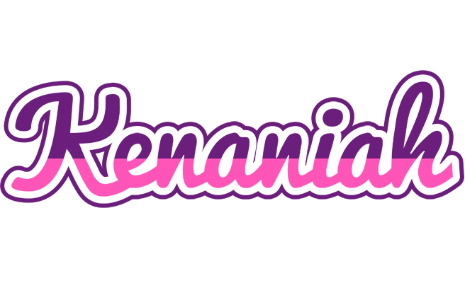 Kenaniah cheerful logo