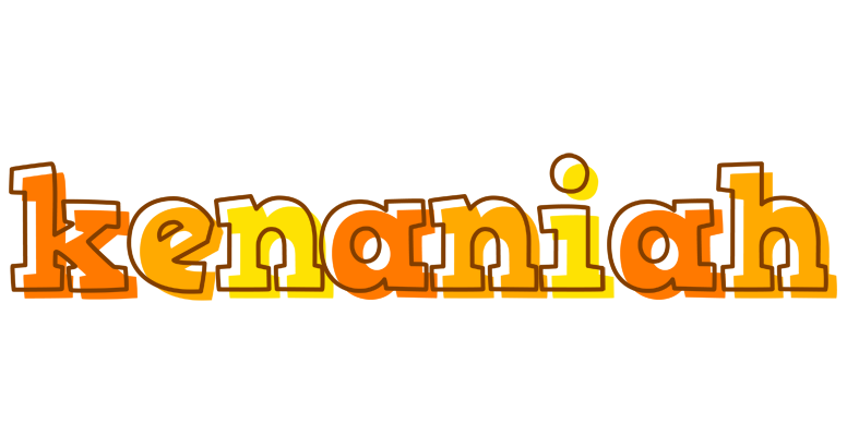 Kenaniah desert logo