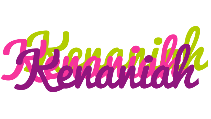 Kenaniah flowers logo