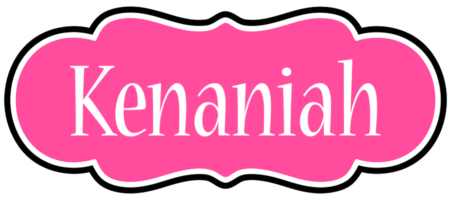 Kenaniah invitation logo