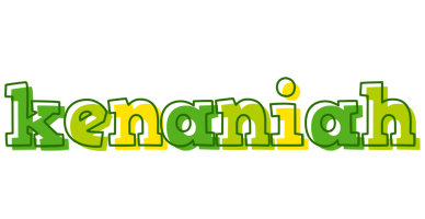 Kenaniah juice logo