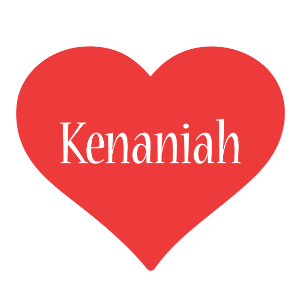 Kenaniah love logo