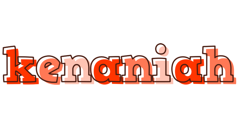 Kenaniah paint logo