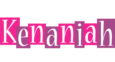 Kenaniah whine logo