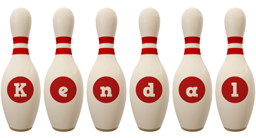 Kendal bowling-pin logo