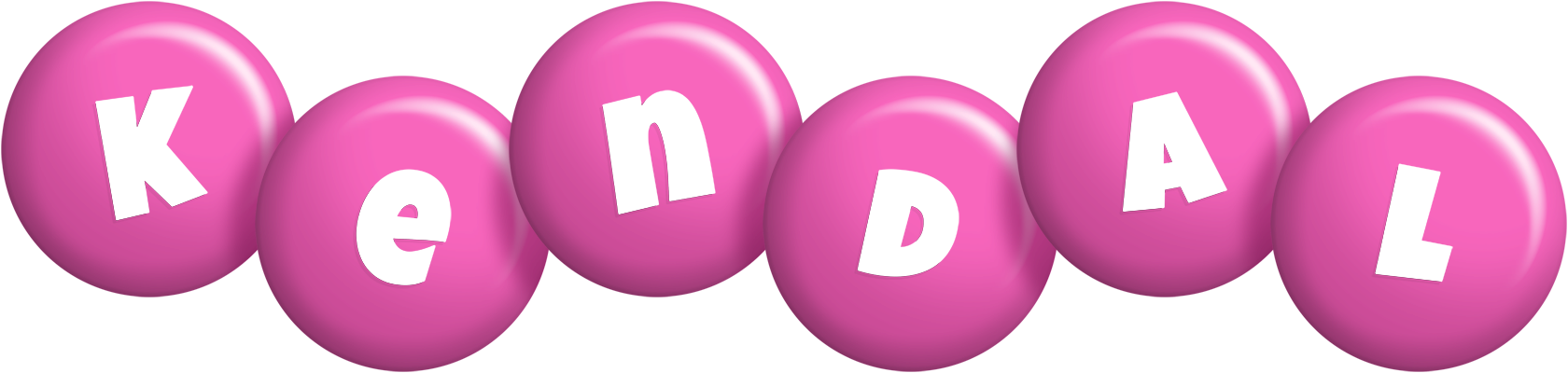 Kendal candy-pink logo