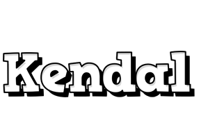 Kendal snowing logo