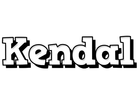 Kendal snowing logo