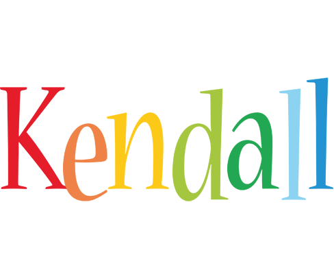 Kendall birthday logo