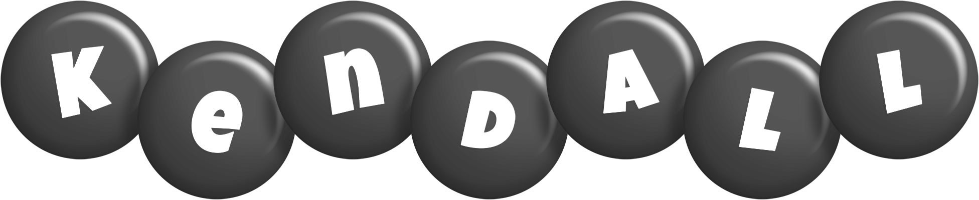 Kendall candy-black logo
