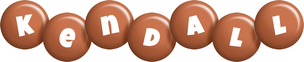 Kendall candy-brown logo