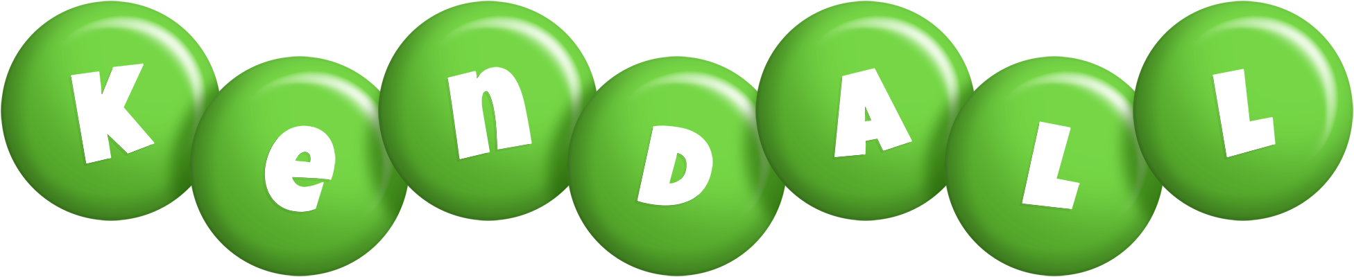 Kendall candy-green logo