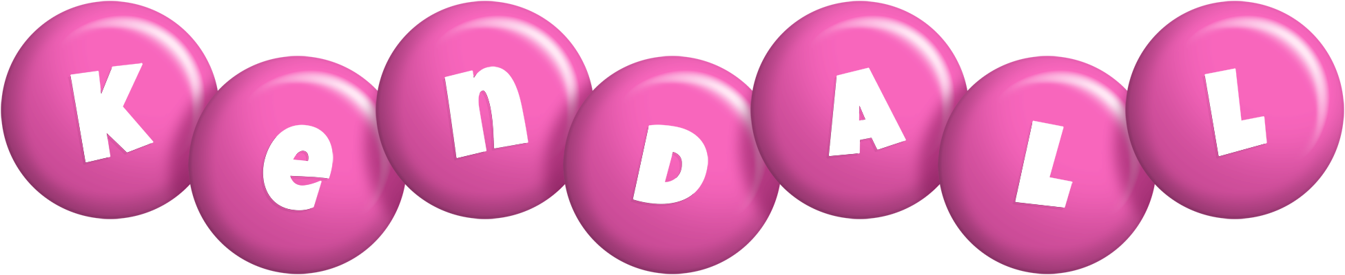 Kendall candy-pink logo