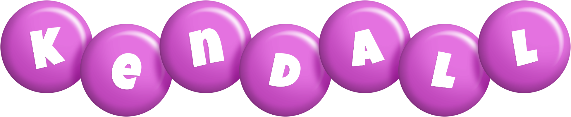 Kendall candy-purple logo
