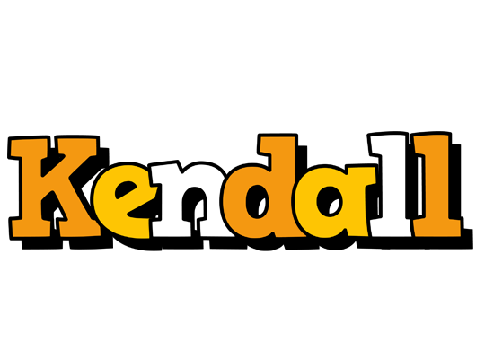 Kendall cartoon logo