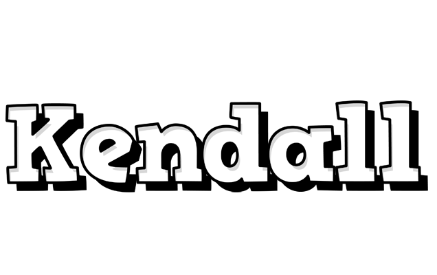 Kendall snowing logo