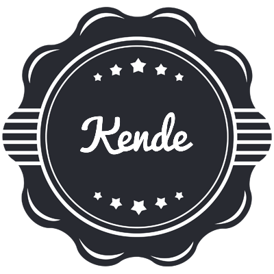 Kende badge logo