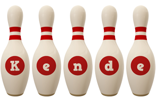 Kende bowling-pin logo