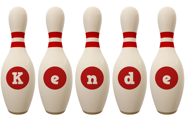Kende bowling-pin logo