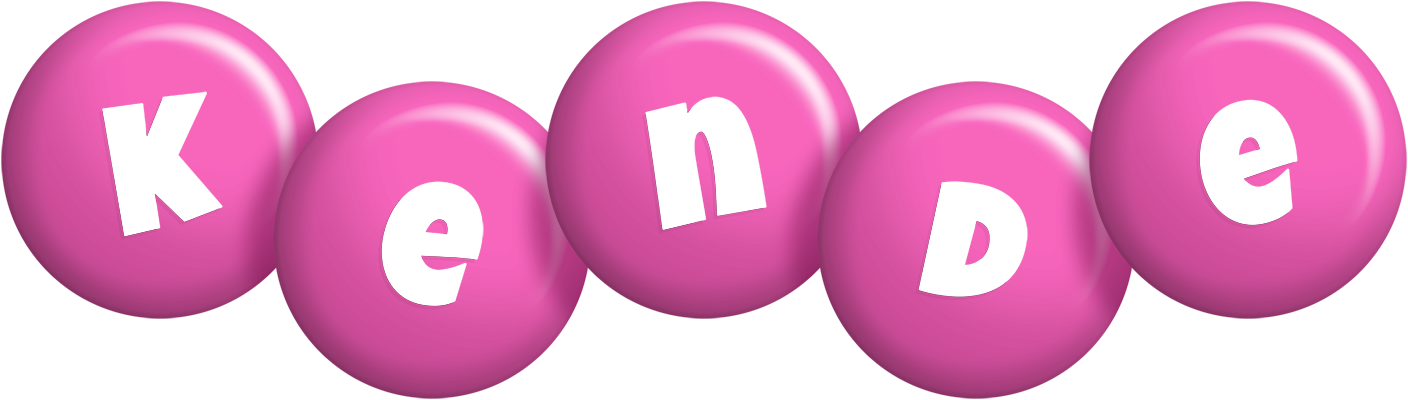 Kende candy-pink logo