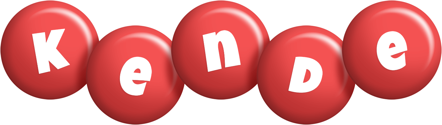 Kende candy-red logo