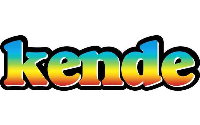Kende color logo