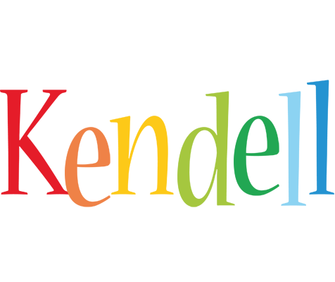 Kendell birthday logo