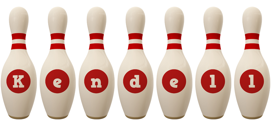 Kendell bowling-pin logo